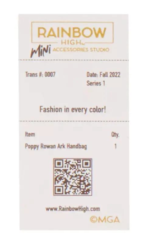 Lelle soma Rainbow High Accessories Studio Series 1 Photo 12