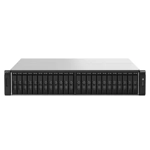 QNAP TS-h2490FU NAS Rack (2U) EPYC 7302P 256 GB DDR4 0 TB QuTS hero Melns, Pelēks