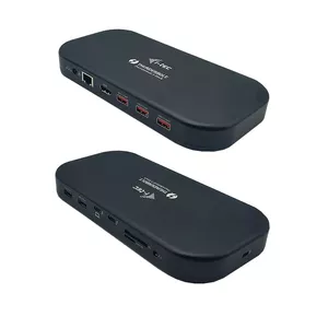 i-tec Thunderbolt 3/USB-C Divu 4K Doku Stacija 60W Power Delivery