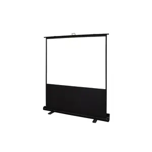 Pārnēsājams projekcijas ekrāns Elite Screens ezCinema 2 — 95" (2,41 m) diagonāle, 16:9, redzamā platums 2,1 m, augstums 118,1 cm, 12,3 kg, melns/balts