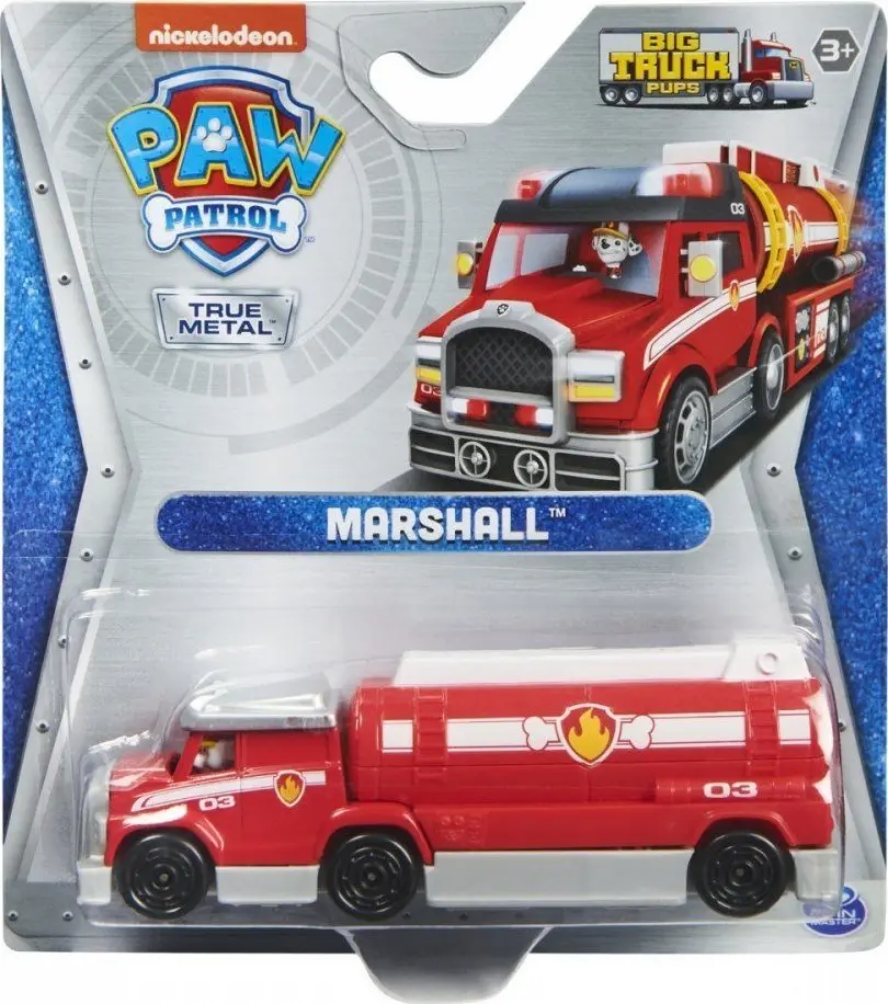 Spin Master PAW Patrol True Metal Marshall Toy Truck Photo 5