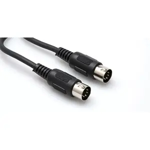 Аудиокабель Hosa 5-pin DIN — 5-pin DIN, штекер–штекер, 1.52 м, черный