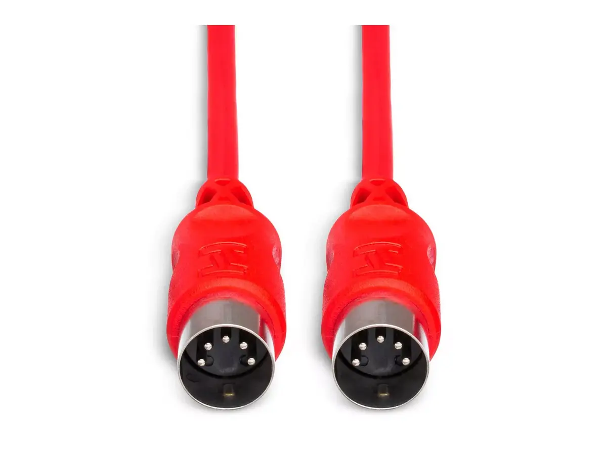 Hosa MID-310RD DIN 5-pin audio cable 3.05 m Photo 4