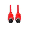 Hosa MID-310RD DIN 5-pin audio cable 3.05 m Photo 4