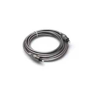 Optiskais Toslink kabelis Hosa OPM-303, Toslink–Toslink, 0,91 m, pelēks