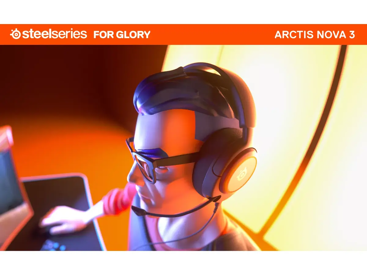 Austiņas Steelseries Arctis Nova 3 Photo 7