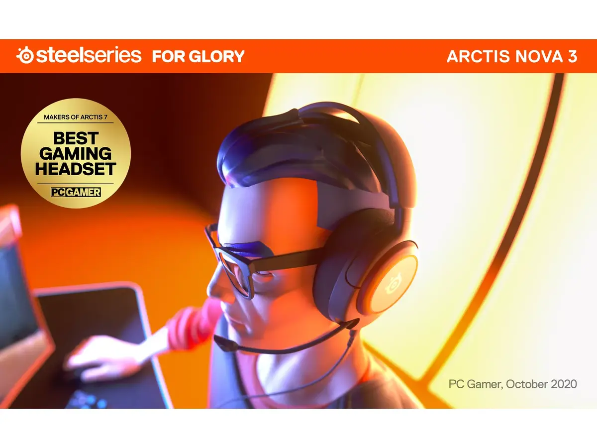 Austiņas Steelseries Arctis Nova 3 Photo 8