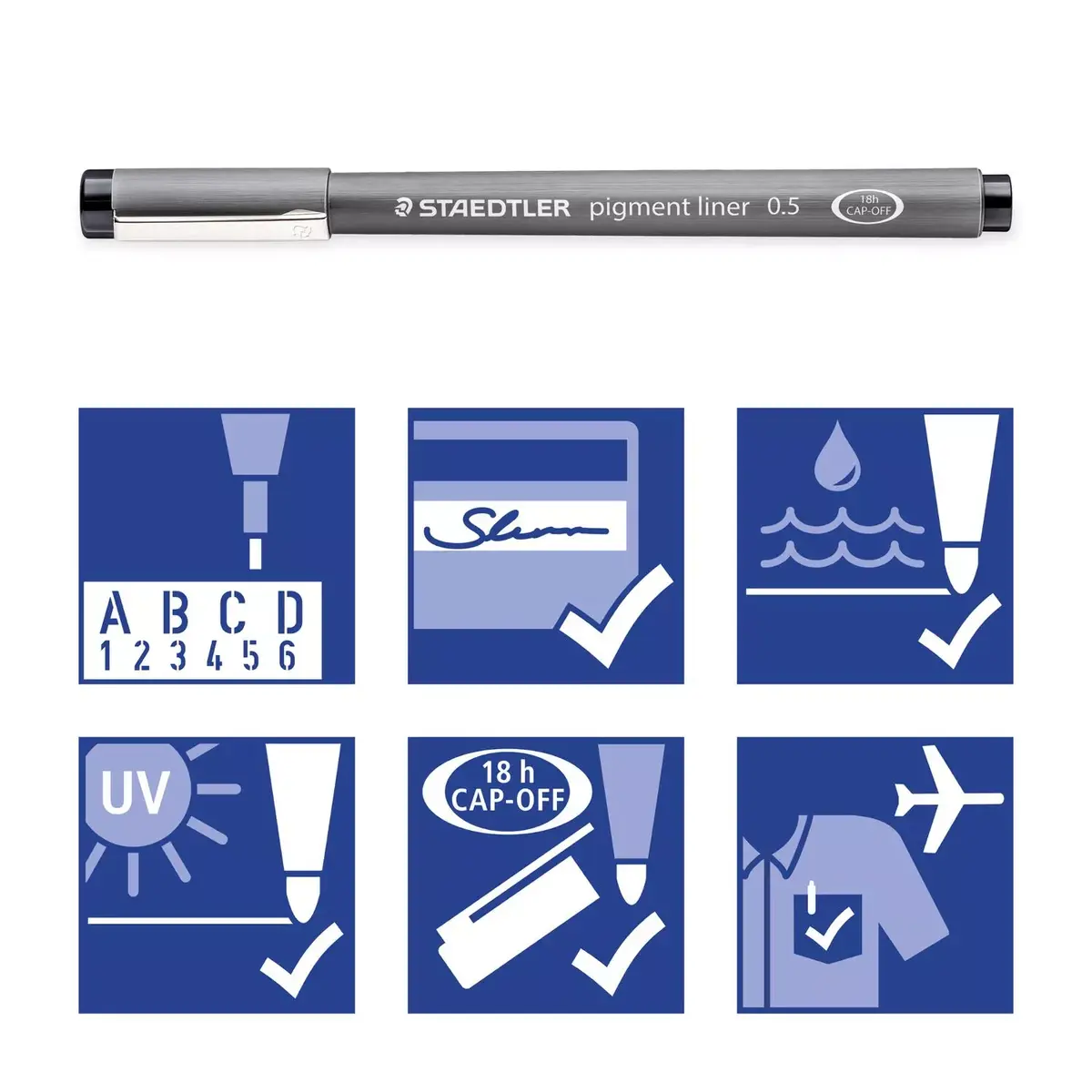 Fineliner Staedtler pigment liner 308 Photo 3