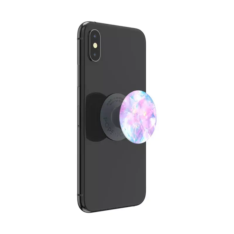 PopSockets PopGrip Basic Crystal Opal turētājs Photo 5