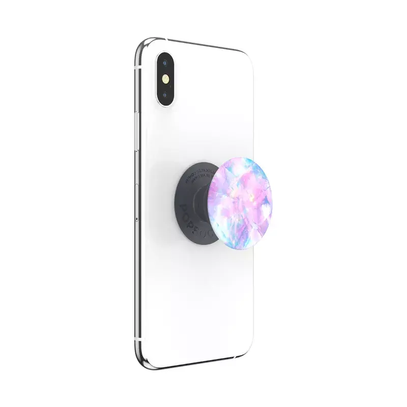 PopSockets PopGrip Basic Crystal Opal turētājs Photo 7