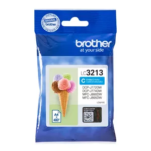 Brother LC-3213C tintes kārtridžs Oriģināls Augsta (XL) produktivitāte Tirkīzzils