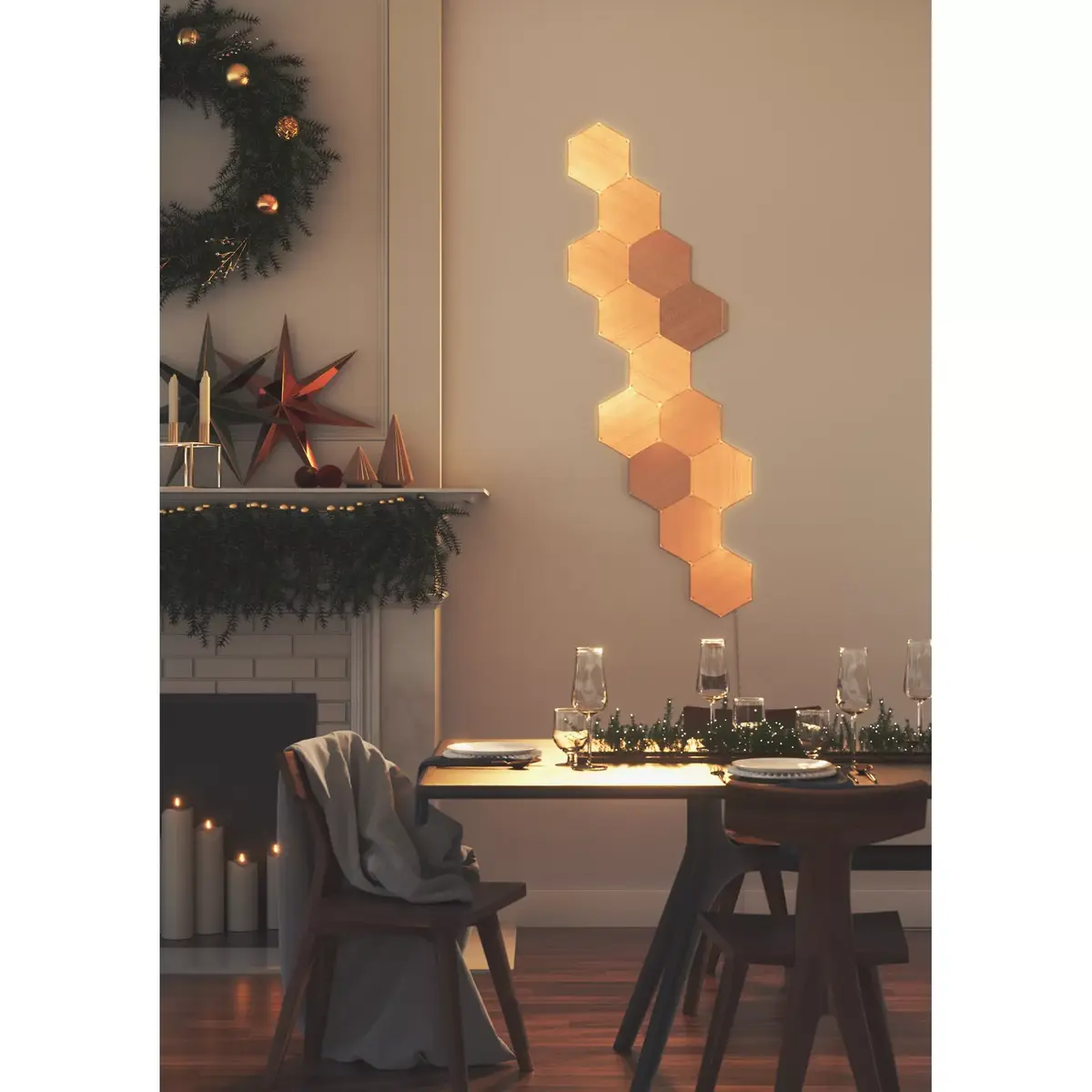 Nanoleaf Elements Hexagon Starter Kit NL52-K-3002HB-13PK Photo 16