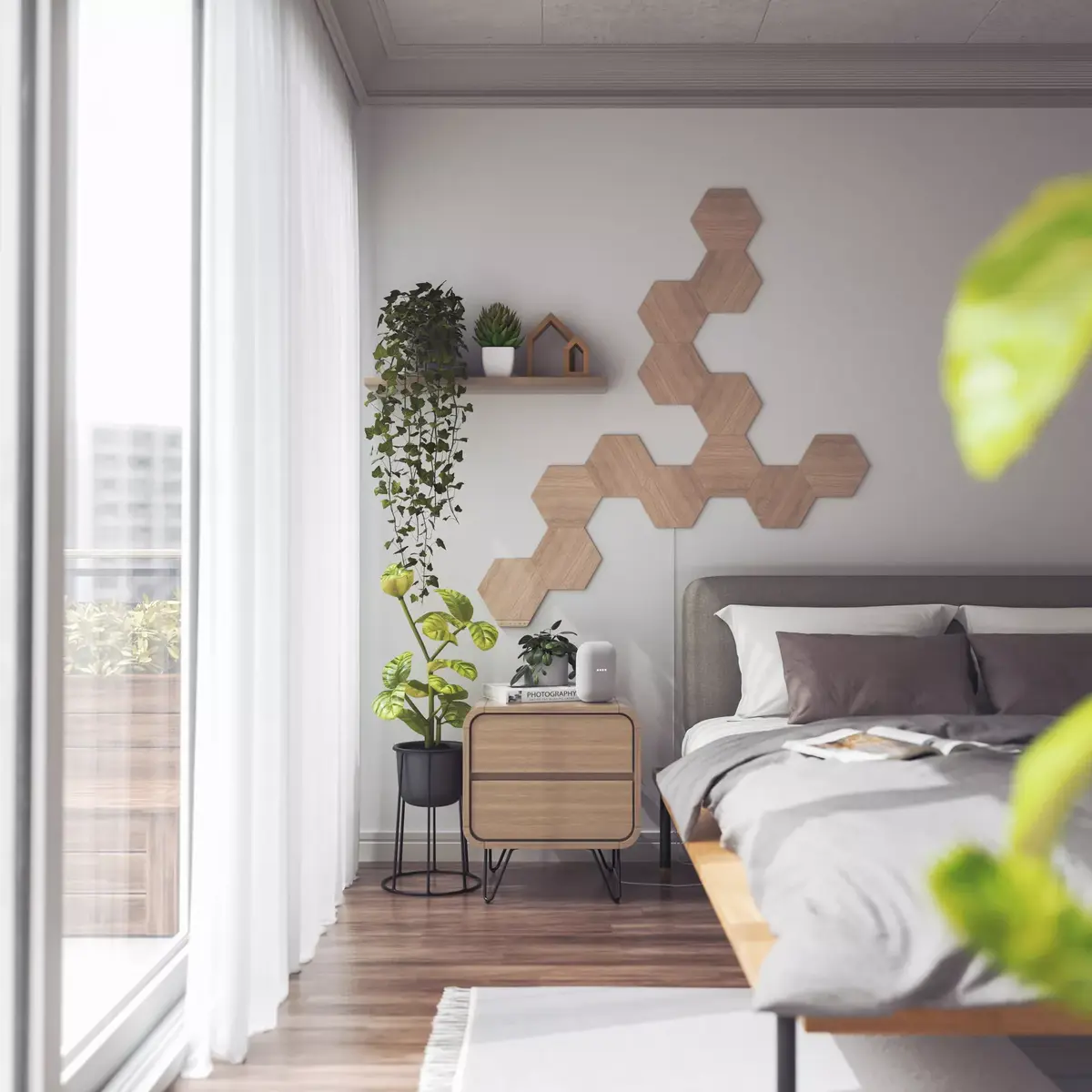 Nanoleaf Elements Hexagon Starter Kit NL52-K-3002HB-13PK Photo 18