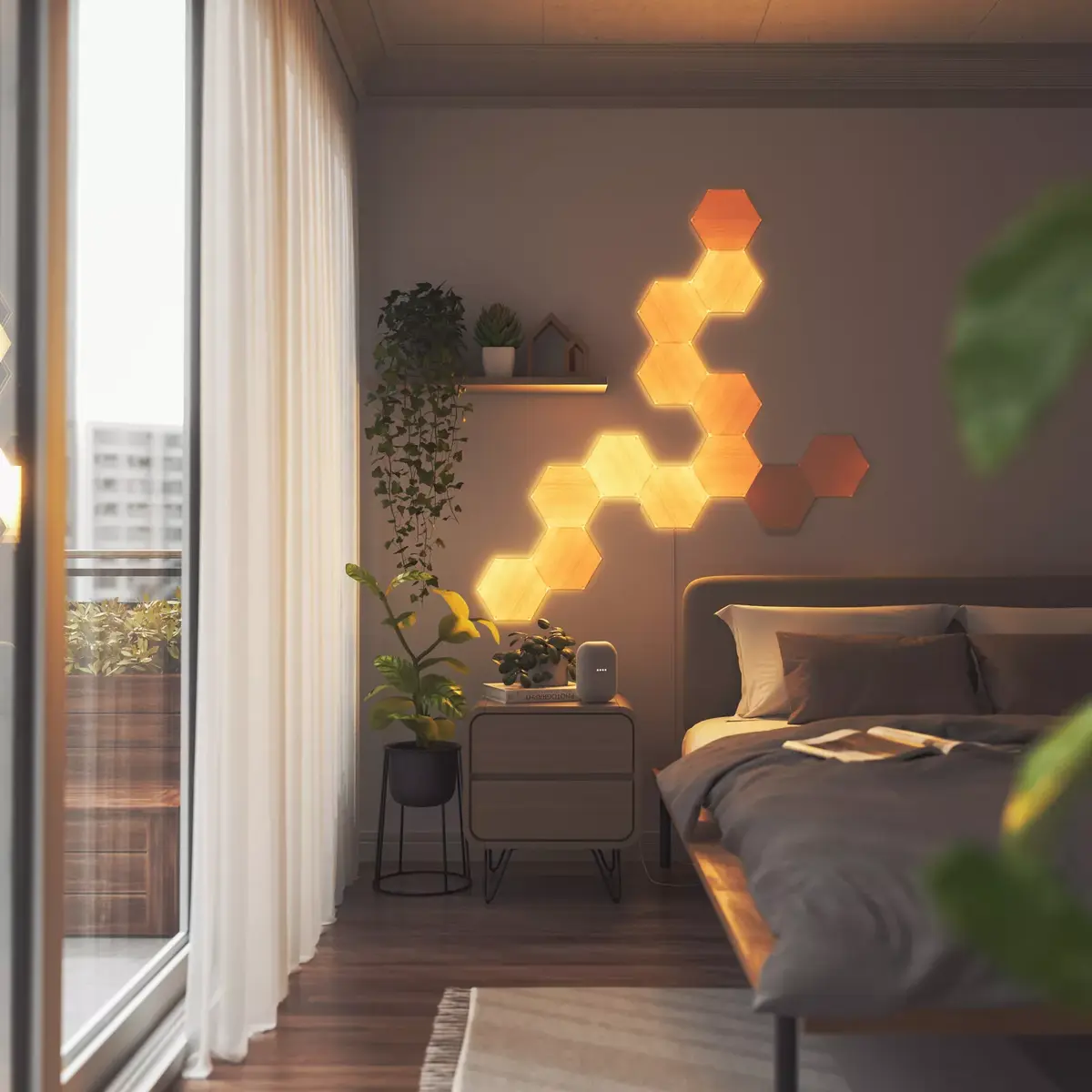 Nanoleaf Elements Hexagon Starter Kit NL52-K-3002HB-13PK Photo 19