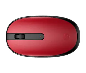 HP 240 Empire Red Bluetooth Mouse, Ambidextrous, Optical, 1600 DPI, 3 Buttons, Battery Powered
