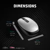 HP 240 Empire Red Bluetooth Mouse Photo 3