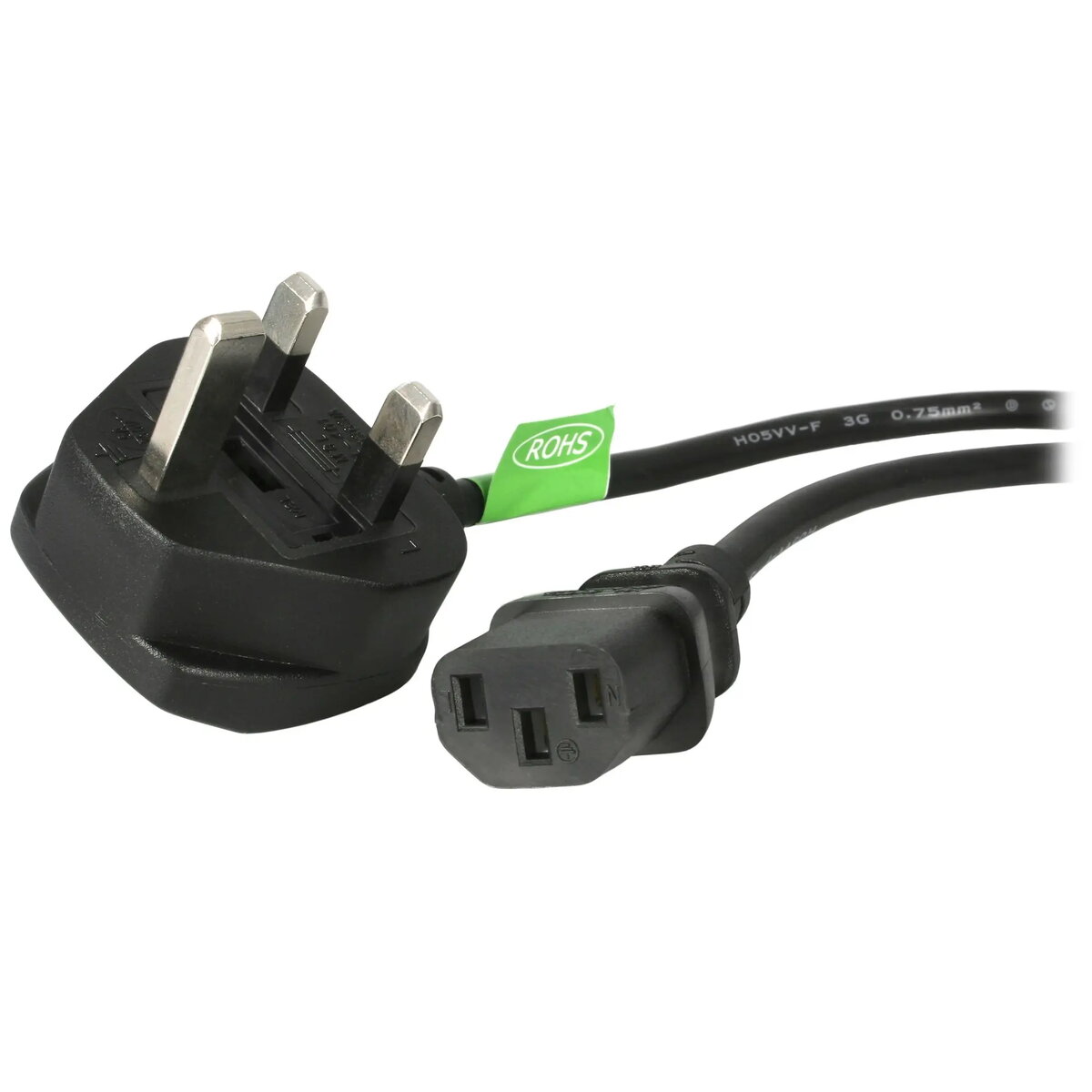 StarTech.com 1m UK datora strāvas