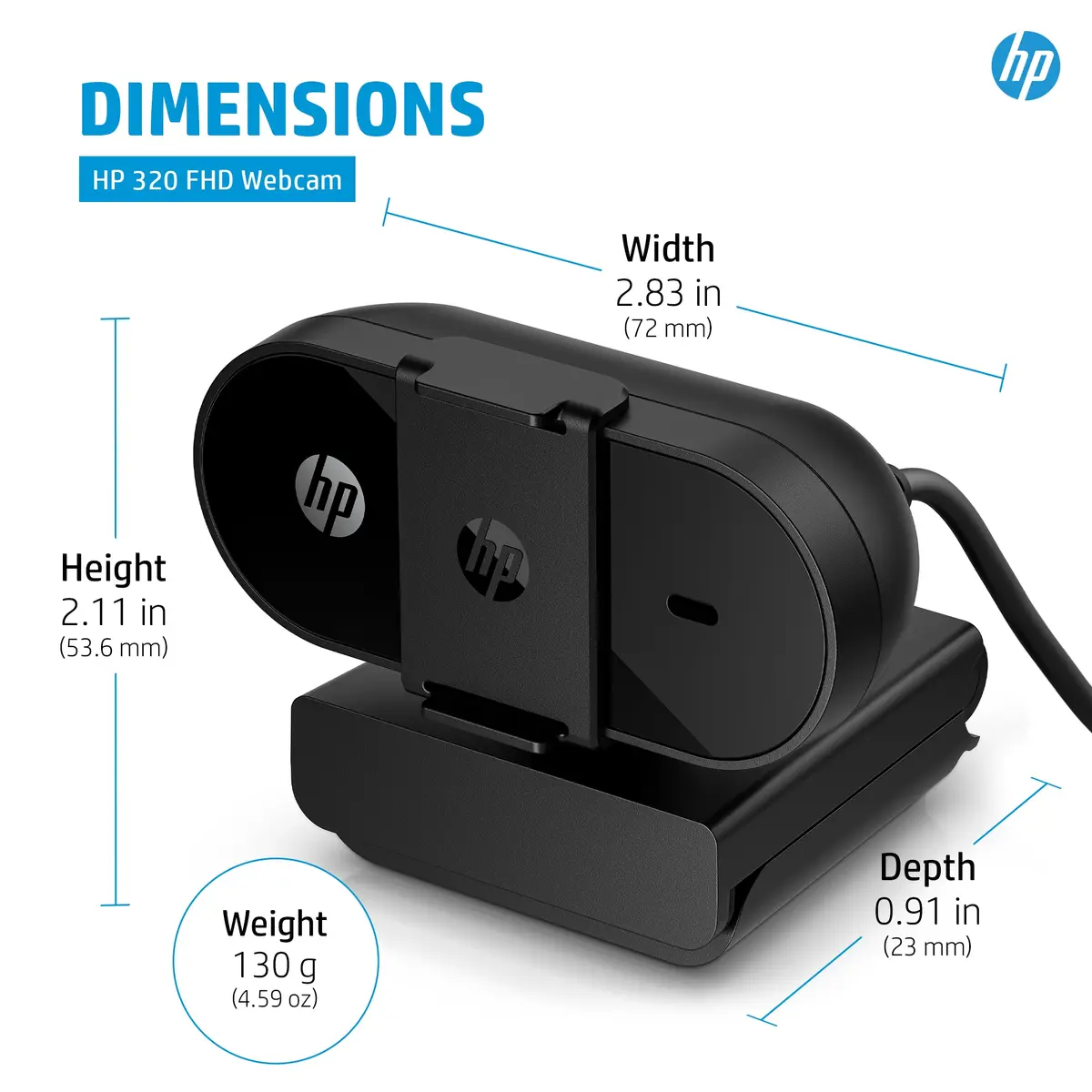 Webkamera HP 320 FHD Photo 12