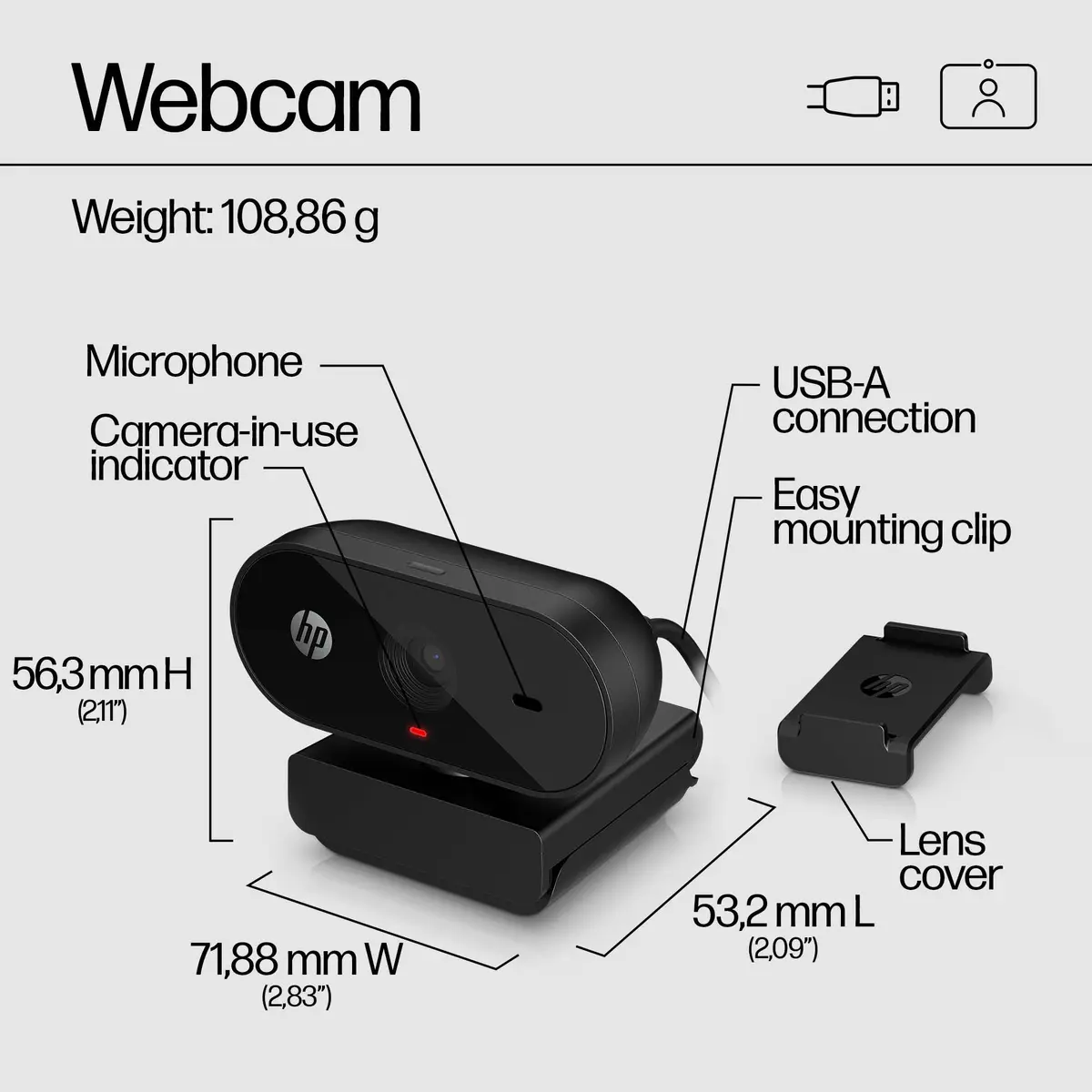 Webkamera HP 320 FHD Photo 16