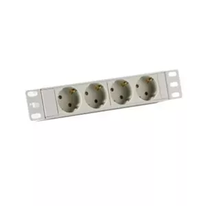 EFB Elektronik EK631DE.10GR pagarinātājs 2 m 4 Maiņstrāvas izvade (-s) Iekštelpas Pelēks