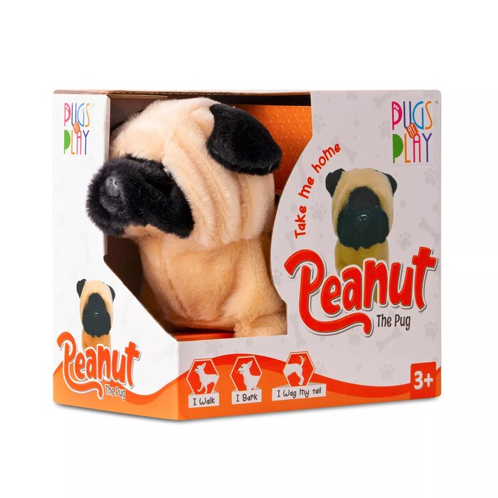 Walking 2024 pug toy