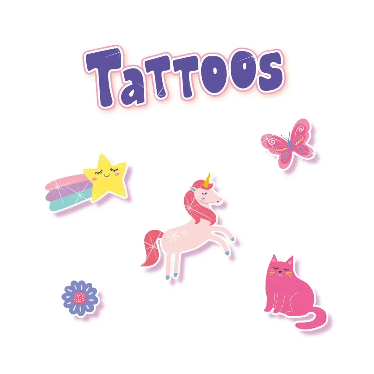 SES Creative Fairytales bērnu pagaidu tetovējumi Photo 3