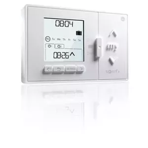 Wall-mounted transmitter Somfy Chronis io 1 channel White