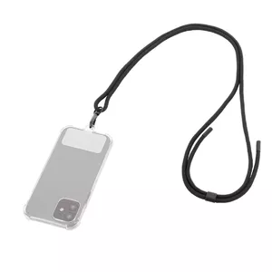 Strap Mobilis 0011340 Universal Removable Smartphone Lanyard 75 cm Black