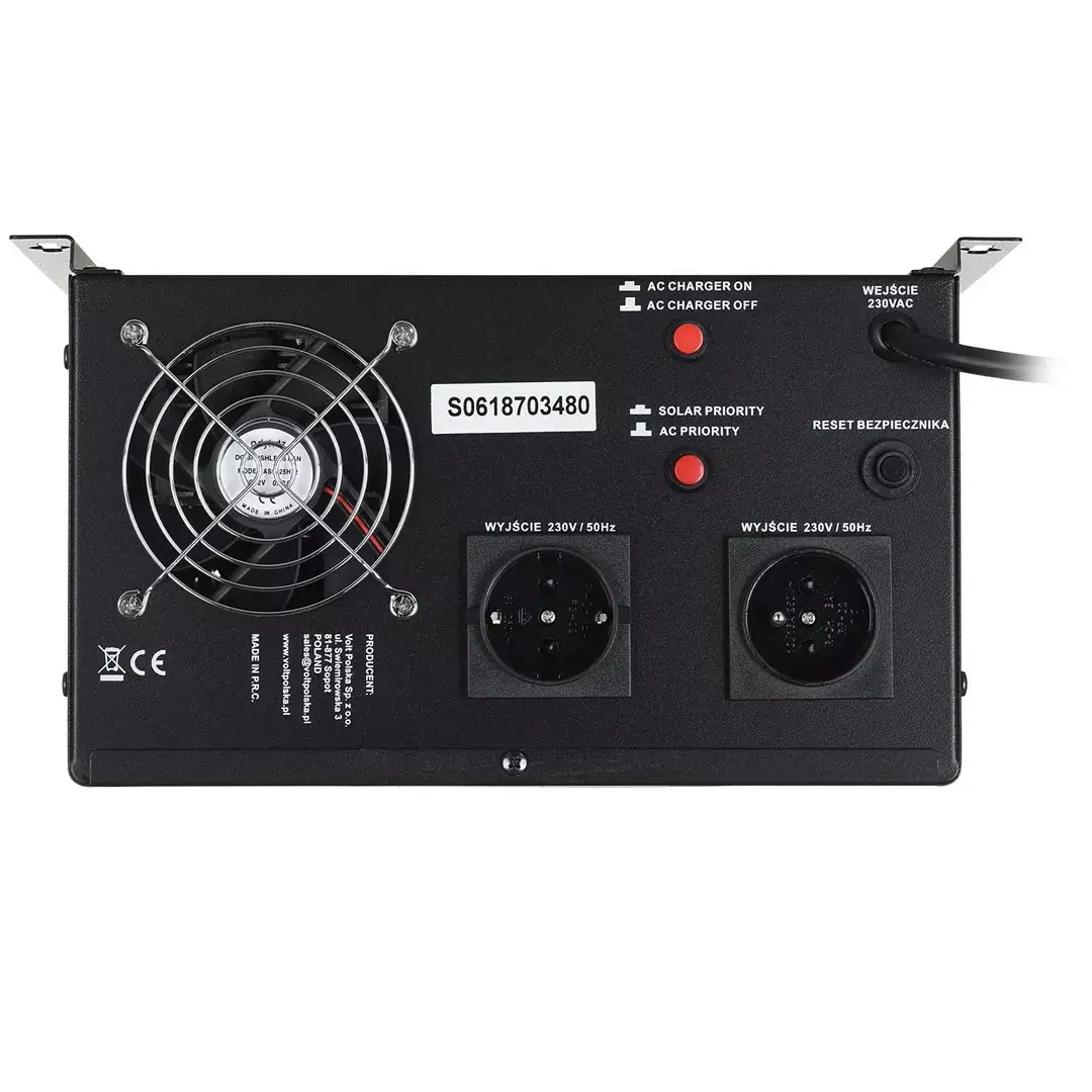 Volt Polska Sinus Pro 2500 nepārtrauktās barošanas avots Photo 4
