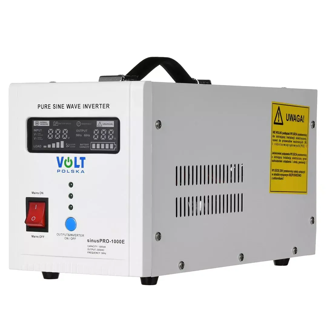 Power inverter volt polska SinusPro 1000E 12V 700W Photo 2