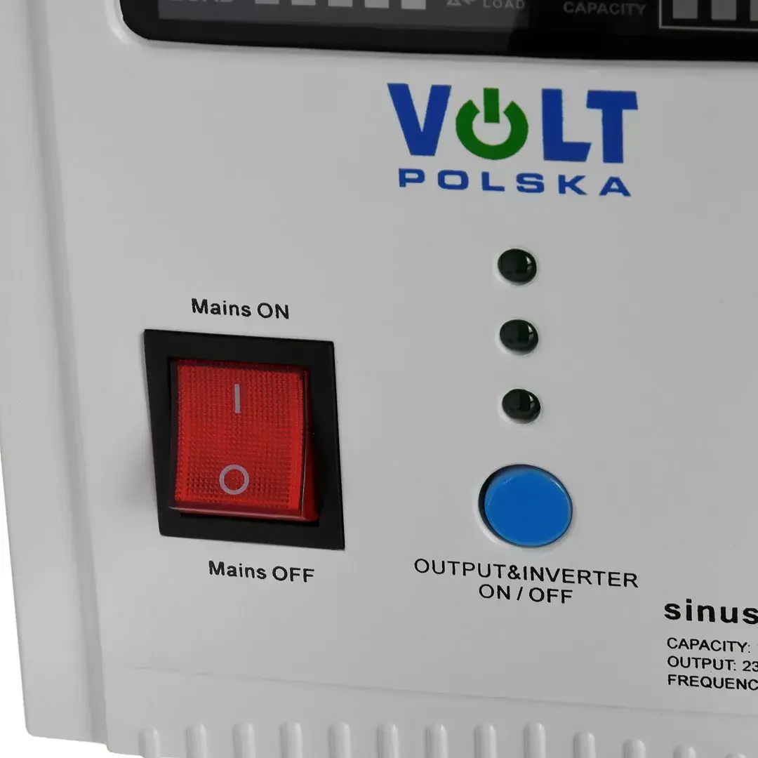 Power inverter volt polska SinusPro 1000E 12V 700W Photo 5