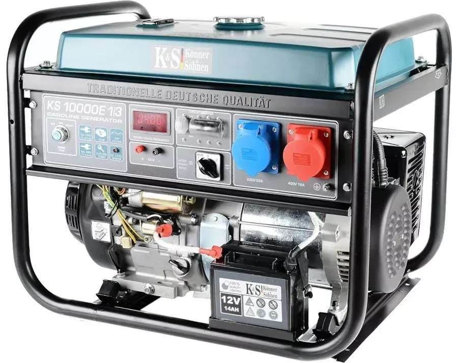 Бензиновый генератор könner & söhnen KS10000E1/3 Photo 4