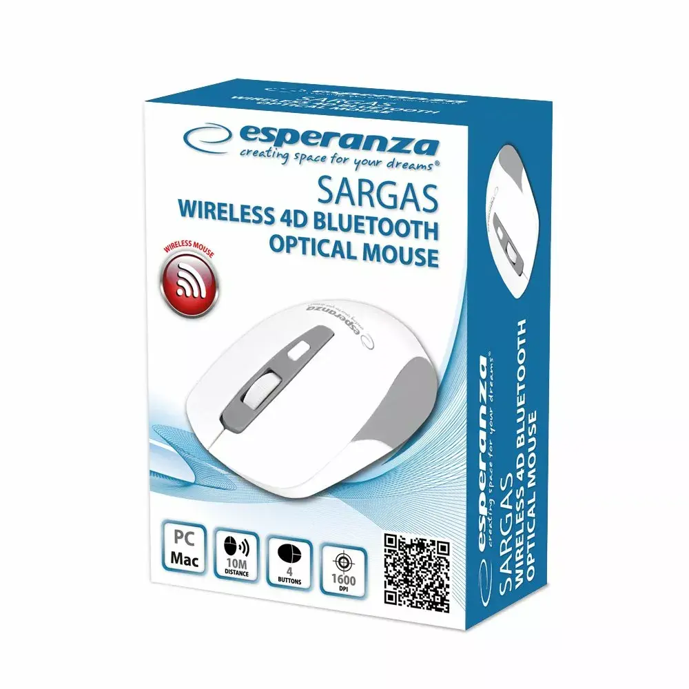Беспроводная Bluetooth 4D мышь ESPERANZA EM130W Photo 2