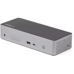 USB-C Docking Station StarTech DK31C4DPPDUE — USB 3.2 Gen2 Type-C, 4K@60Hz Quad Display (DisplayPort & HDMI), 100W PD, 1x USB-C, 3x USB-A, Ethernet, Audio