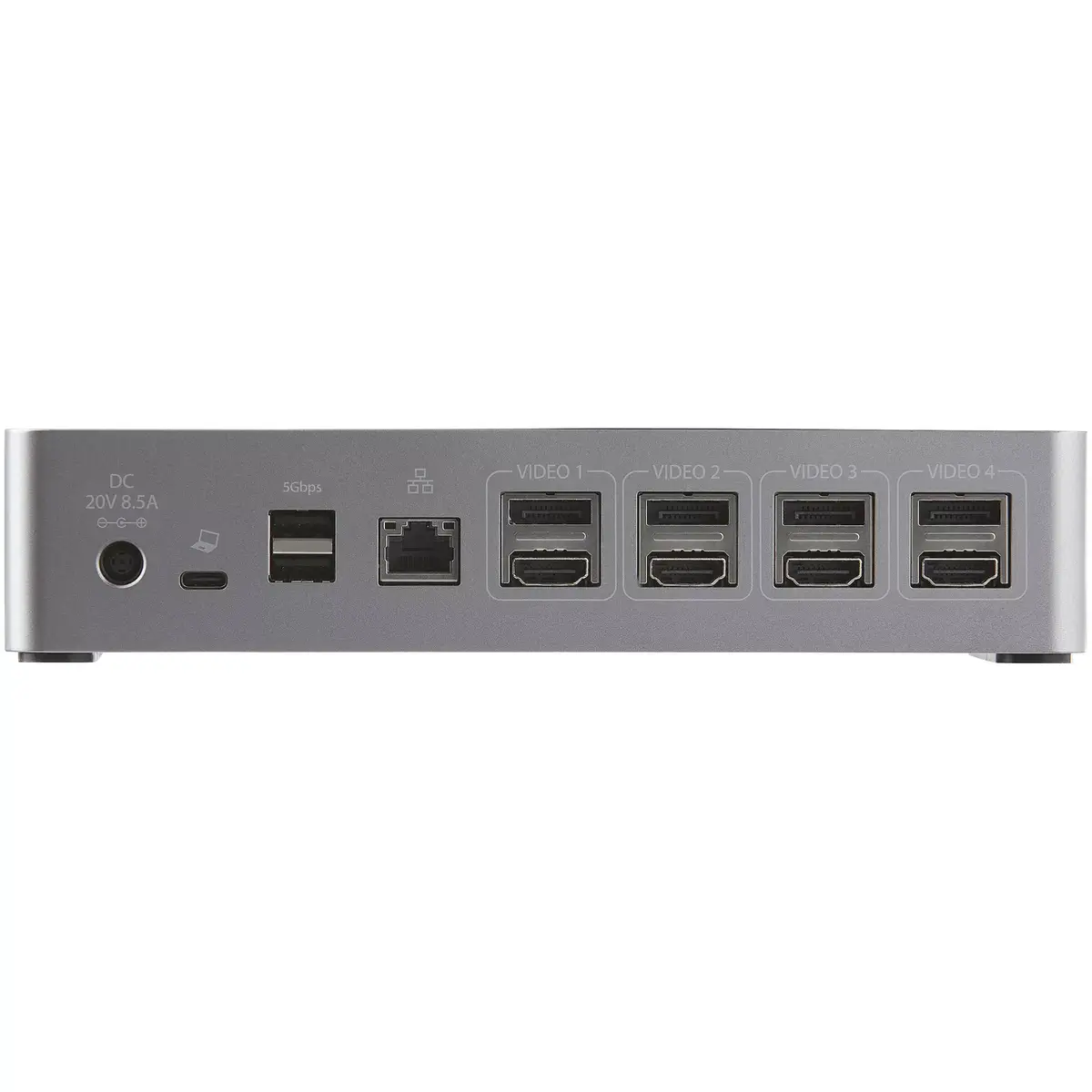 StarTech USB-C dokstacija DK31C4DPPDUE — 4K@60Hz četru monitoru atbalsts Photo 4