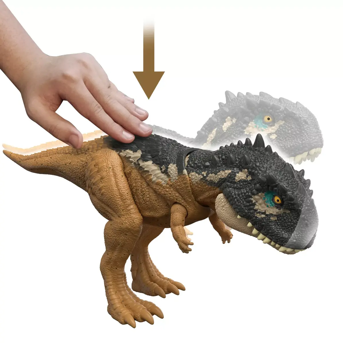 MATTEL Jurassic World Roar Strikers Skorpiovenator figūriņa Photo 7