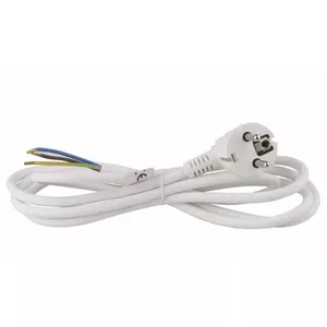 Power cord EMOS S14312, 3×1.0 mm², 2 m, white