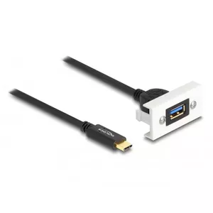 DeLOCK Easy 45 Модуль SuperSpeed USB 10 Гбит/с USB Type-A female к USB Type-C male