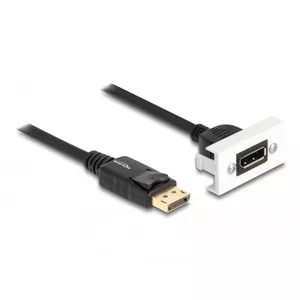 DeLOCK Easy 45 DisplayPort 8K 30 Hz Module with pigtail 22.5 x 45 mm