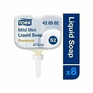Жидкое мыло Nenurodyta Tork Premium Mild S2 475 мл, сменный блок для диспенсера, мягкая формула