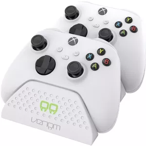 Venom Twin Docking Station for Xbox Series S/X and Xbox One, White