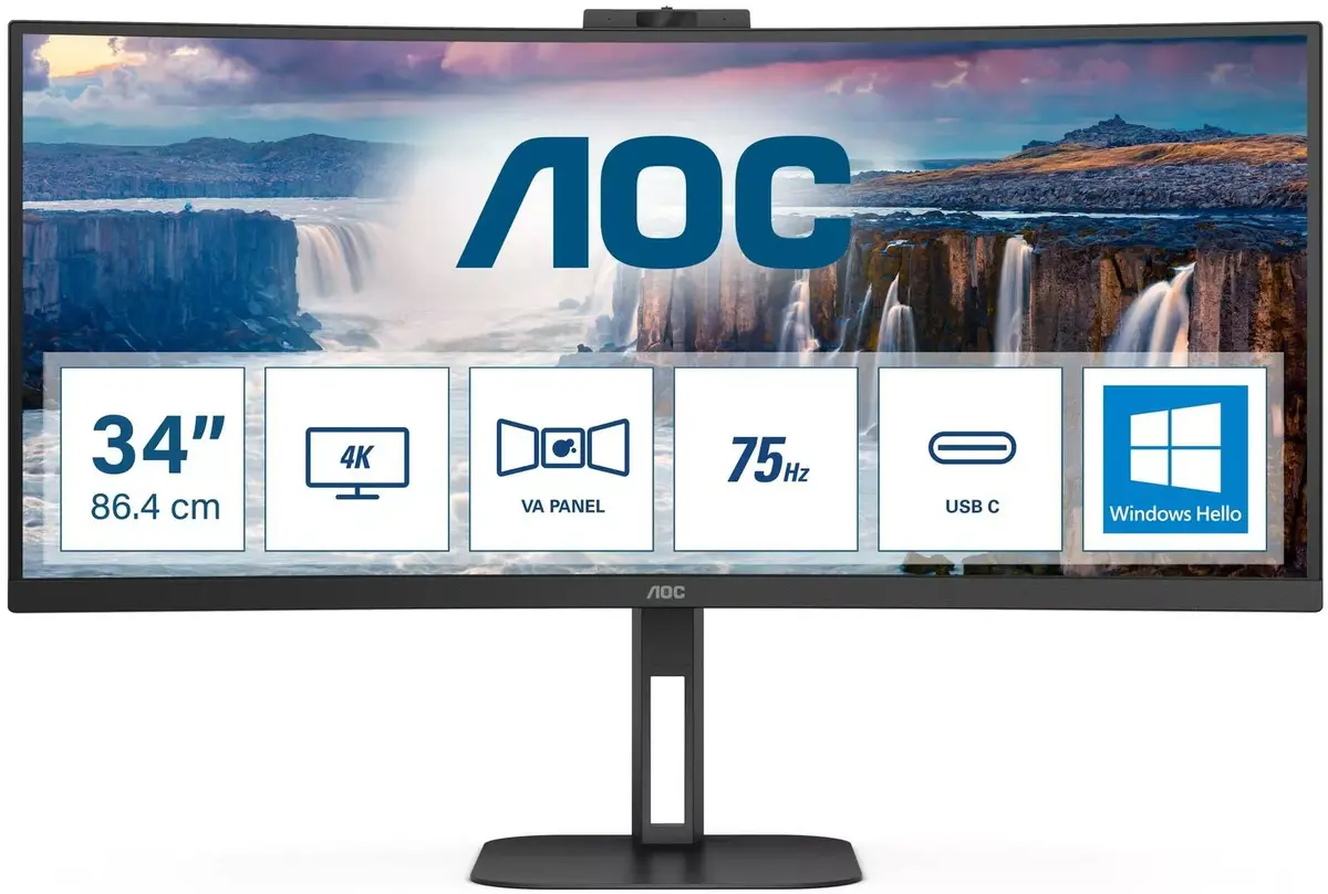 Monitors AOC CU34V5CW/BK Photo 5