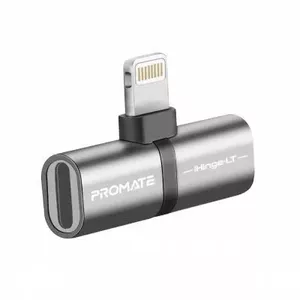 Adapter Promate iHinge-LT Lightning to Audio Sync - Promate iHinge-LT Lightning audio and charging adapter