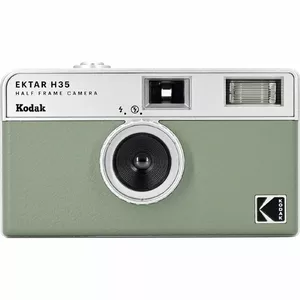 35mm Film Camera Kodak EKTAR H35 Sage RK0103 — 35mm film format, manual controls