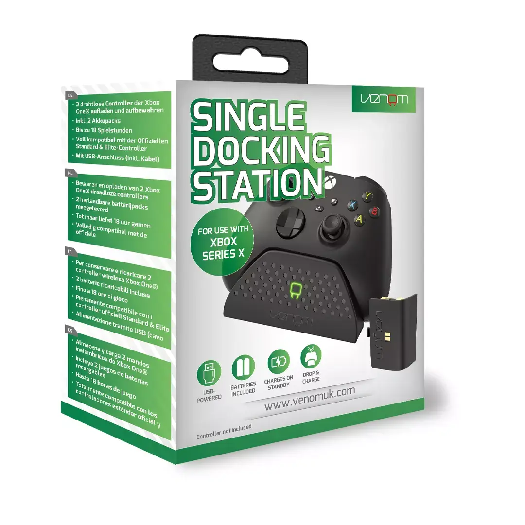 VENOM SINGLE DOCKING STATION — dokstacija priekš Xbox Photo 9