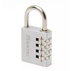 Combination lock MASTER LOCK 40mm aluminum body padlock