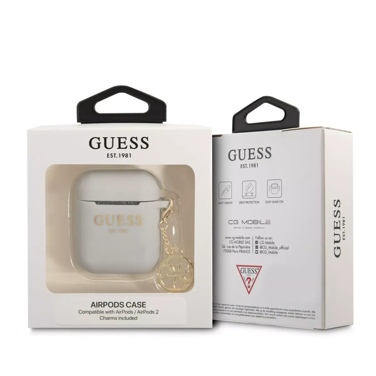 GUESS silikona maciņš AirPods Charm 4G Photo 6