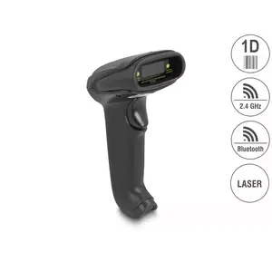 Handheld Barcode Scanner DeLOCK 90564 1D Laser Bluetooth USB