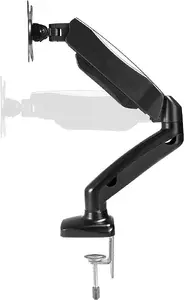 Monitor mount Lindy Single Display Gas-Spring Desktop Mount — 1 display, 6.5 kg, VESA 75x75–100x100, 17–27"