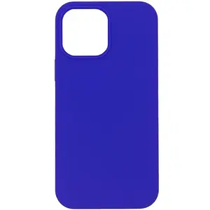 Силиконовый чехол Evelatus для iPhone 12 Pro Max — Soft Touch, тёмно-синий